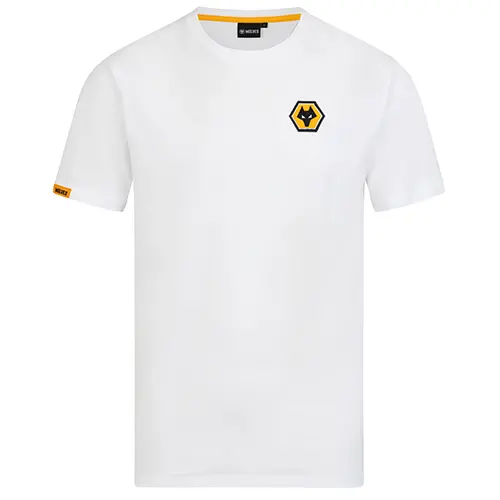Wolverhampton Wanderers Shirt Store | Essentials T-Shirt – White Collection Wolverhampton Wanderers Official Gear